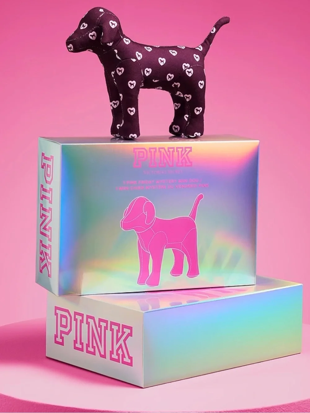 PINK VICTORIA’S SECRET PINK FRIDAY MYSTERY MINI DOG PUP 2